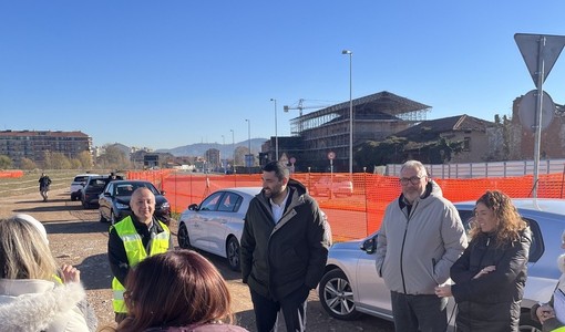 Grugliasco, sindaco e assessori in visita al cantiere della nuova linea Sfm5 Grugliasco, sindaco e assessori in visita al cantiere della nuova linea Sfm5