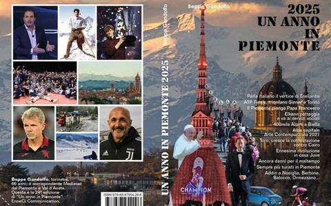 La copertina dell'edizione 2025 di "Un anno in Piemonte"