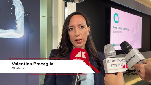 Energia: Bracaglia (Acea) 'blue bond indirizza risorse verso rafforzamento infrastruttura idrica' Energia: Bracaglia (Acea) 'blue bond indirizza risorse verso rafforzamento infrastruttura idrica'