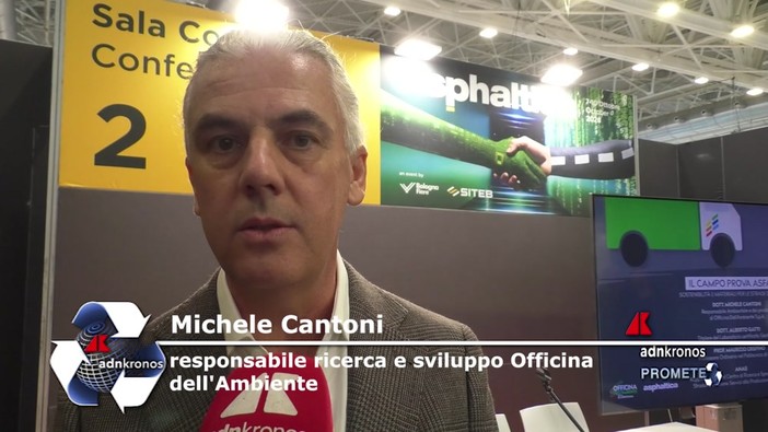 Cantoni (Officina dell'Ambiente): "SandMatrix 0-4 è 100% riciclato, da sperimentazione ottimi risultati" Cantoni (Officina dell'Ambiente): "SandMatrix 0-4 è 100% riciclato, da sperimentazione ottimi risultati"