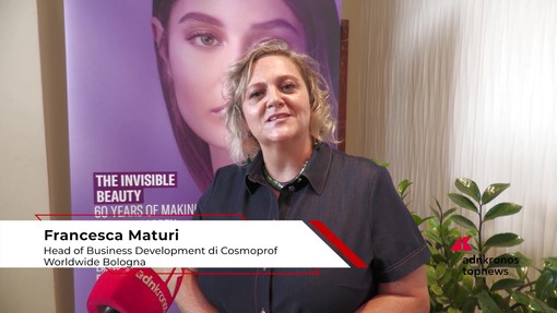 Maturi (Cosmoprof Worldwide Bologna): "Per il 2027 ci aspettiamo sinergia tra gli operatori" Maturi (Cosmoprof Worldwide Bologna): "Per il 2027 ci aspettiamo sinergia tra gli operatori"