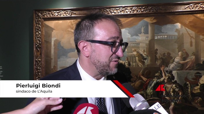 Biondi (sindaco L'Aquila), 'Palazzo Farinosi Branconi torna ai cittadini grazie a Bper'