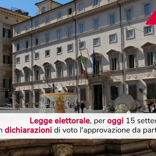 Legge elettorale, oggi il voto in Senato Legge elettorale, oggi il voto in Senato