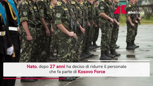 Kosovo, Nato annuncia riduzione truppe missione di peacekeeping