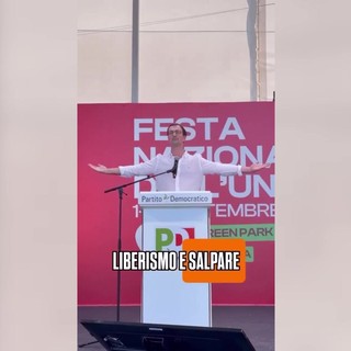 Festa dell'Unità, il dirigente dei Giovani Dem: "Distruggere il capitalismo, liberarci dal giogo Usa e sionismo"