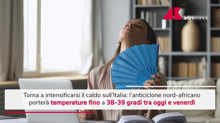 Caldo estremo sull'Italia fino a Ferragosto