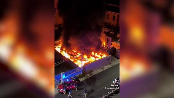 Palermo, nuovo incendio all'autonoleggio 'Sicily by car': il video delle auto in fiamme Palermo, nuovo incendio all'autonoleggio 'Sicily by car': il video delle auto in fiamme