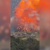 Roma, esplode stabilimento di munizioni a Colleferro Roma, esplode stabilimento di munizioni a Colleferro