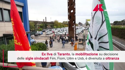 Ex Ilva, sciopero a oltranza a Taranto e Genova