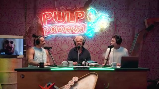 Grillo a Pulp Podcast: "Mio figlio Ciro studia per diventare penalista e difendersi da solo"