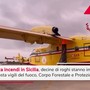 Sicilia, scoppia emergenza incendi