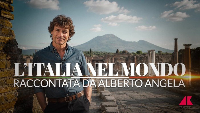 Alberto Angela racconta "L'Italia nel mondo", il video in anteprima