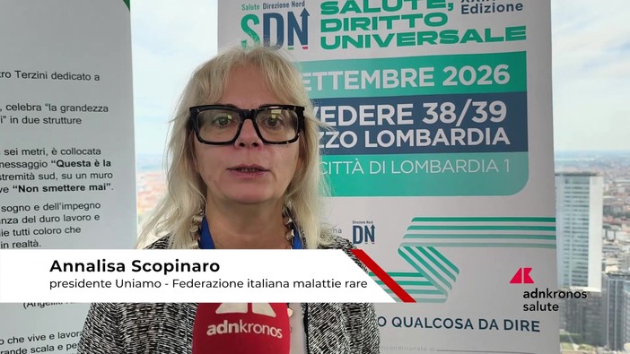 Malattie rare: Scopinaro (Uniamo), 'molte le sfide: dall'accessibilità all'innovazione fino al sostegno ai caregiver'