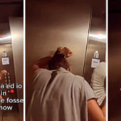 Emma bloccata in ascensore, il video diventa virale: "Tutte a me succedono..."