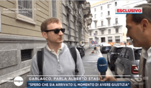 Garlasco, Alberto Stasi sul possibile processo di revisione: "Spero sia arrivato il momento di avere giustizia per Chiara e per me" Garlasco, Alberto Stasi sul possibile processo di revisione: "Spero sia arrivato il momento di avere giustizia per Chiara e per me"