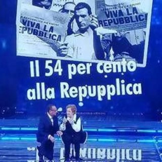 Errore nella grafica, a Sanremo 'Repubblica' diventa 'Repupplica' Errore nella grafica, a Sanremo 'Repubblica' diventa 'Repupplica'