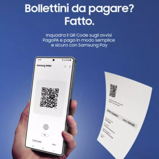 I pagamenti verso la P.A. ora si fanno anche con Samsung Wallet
