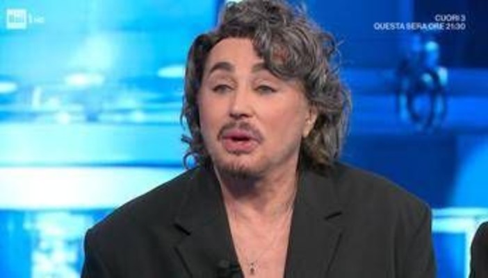 Domenica In, Scialpi in lacrime: "Ho sofferto tanto, la musica mi ha salvato"