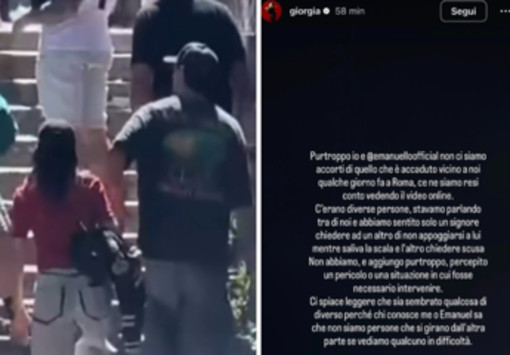 Giorgia assiste a un tentato scippo, ma è polemica: "Non abbiamo percepito il pericolo" Giorgia assiste a un tentato scippo, ma è polemica: "Non abbiamo percepito il pericolo"