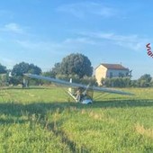 Arezzo, ultraleggero precipita a Castiglion Fiorentino: morto pilota