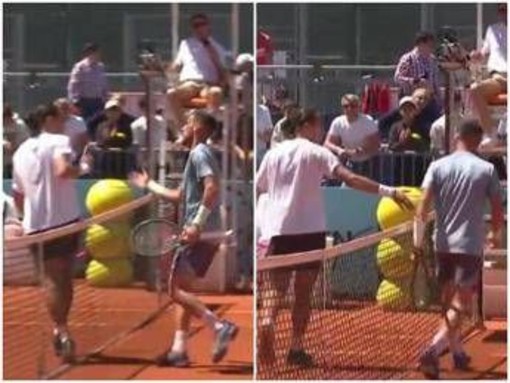 Bellucci, tensione a Madrid: non stringe la mano a Dzumhur - Video