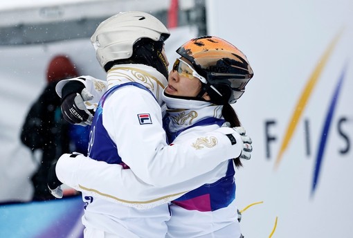 I coniugi cinesi Wang e Xu oro negli Aerials e poi bronzo insieme