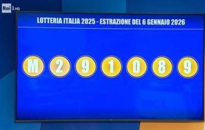 Lotteria Italia 2026, premio speciale da 300mila euro: il biglietto vincente