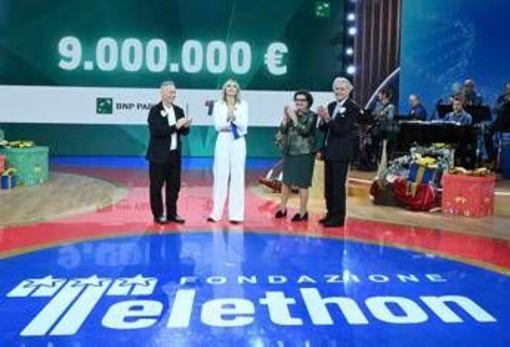 Telethon, Bnl Bnp Paribas raccoglie 9 milioni nel 2025, oltre 350 milioni in 34 anni Telethon, Bnl Bnp Paribas raccoglie 9 milioni nel 2025, oltre 350 milioni in 34 anni