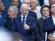 Mondiali, Infantino e il torello con le leggende del Brasile Mondiali, Infantino e il torello con le leggende del Brasile
