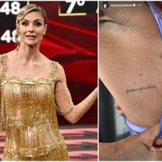 Colombari e un nuovo tatuaggio per Ballando: "Rimarrà per sempre"