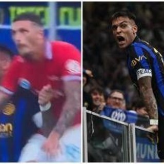 Inter-Napoli, veleni su Lautaro Martinez: andava espulso due volte?