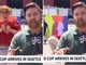 Il tifoso della Roma 'star' social ai Mondiali: lo show e la caduta in diretta Il tifoso della Roma 'star' social ai Mondiali: lo show e la caduta in diretta