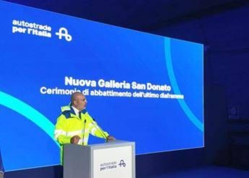 Giana (Aspi): "Nuova galleria San Donato in funzione tra 12 e 14 mesi" Giana (Aspi): "Nuova galleria San Donato in funzione tra 12 e 14 mesi"
