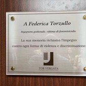Ghiron (Tor Vergata): "Aula intitolata a Federica Torzullo ci invita a non restare indifferenti" Ghiron (Tor Vergata): "Aula intitolata a Federica Torzullo ci invita a non restare indifferenti"