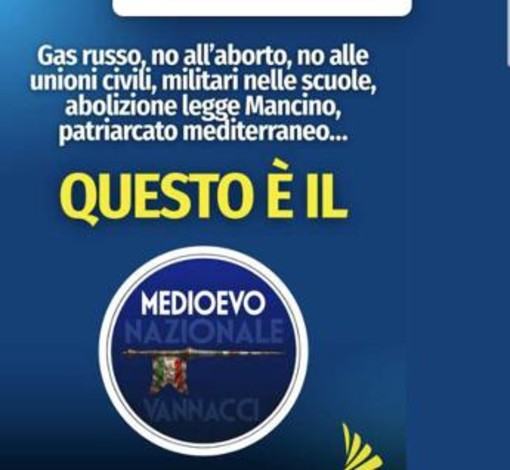 Partito Liberaldemocratico: "Programma Vannacci? Altro che 'Futuro', è 'Medioevo Nazionale'" Partito Liberaldemocratico: "Programma Vannacci? Altro che 'Futuro', è 'Medioevo Nazionale'"