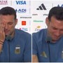 Argentina, Scaloni scoppia a piangere e abbandona conferenza