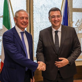 Ue, Urso incontra Tzitzikostas “Piena sintonia su politica industriale”