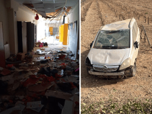 Tromba d'aria a Marsala, il racconto di una mamma: "Sembrava una bomba, i miei 3 figli hanno rischiato la vita"