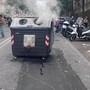 Scontri nei cortei a Roma, il racconto di un poliziotto: "Ci hanno assalito con sassi e molotov in via Claudia" Scontri nei cortei a Roma, il racconto di un poliziotto: "Ci hanno assalito con sassi e molotov in via Claudia"