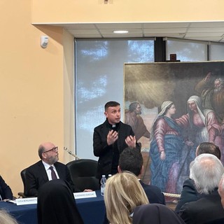 Banca del Fucino, svelato a L’Aquila il restauro della tela “La Visitazione”