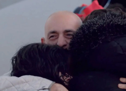 Burlò “Abbracciare miei figli è stato un piacere immenso”
