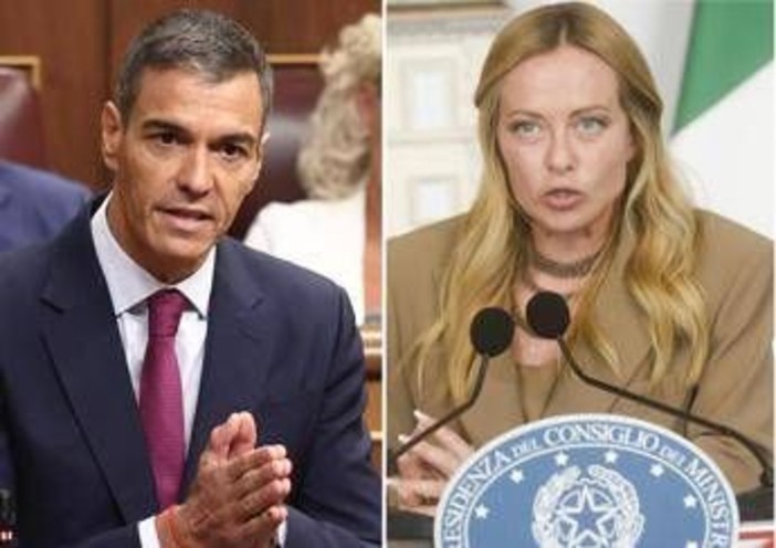 Sanchez: "Meloni celebra oltre 3 anni di governo, il mio dura da 8 anni" Sanchez: "Meloni celebra oltre 3 anni di governo, il mio dura da 8 anni"