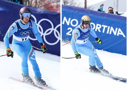 A Milano-Cortina argento Franzoni e bronzo Paris, prime medaglie Italia in discesa