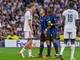 Real Madrid-Inter, Huijsen litiga con Lautaro Martinez e Barella Real Madrid-Inter, Huijsen litiga con Lautaro Martinez e Barella
