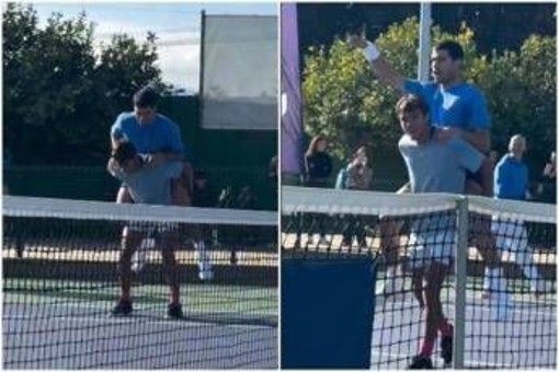 Alcaraz vince, Cobolli 'paga' la penitenza in allenamento