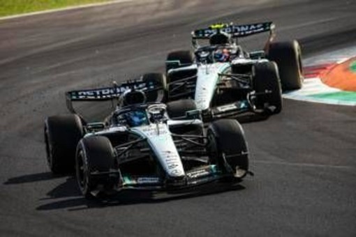 Gp Azerbaigian, Russell il più veloce nelle libere davanti ad Antonelli e Leclerc 4° Gp Azerbaigian, Russell il più veloce nelle libere davanti ad Antonelli e Leclerc 4°