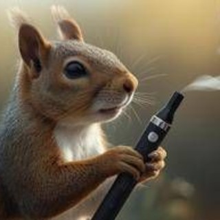 Scoiattoli 'fumano' sigarette elettroniche, scatta l'allarme degli esperti in Uk