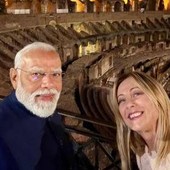 Italia-India, Meloni accoglie l'amico Modi: "Welcome to Rome"