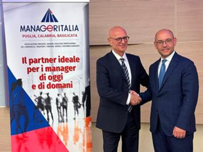 Sud, Manageritalia Puglia Calabria Basilicata: "Passare dalla fuga dei cervelli alla costruzione del futuro" Sud, Manageritalia Puglia Calabria Basilicata: "Passare dalla fuga dei cervelli alla costruzione del futuro"