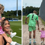 Diletta Leotta con la figlia Aria, visita speciale a papà Karius: &quot;La felicità&quot;